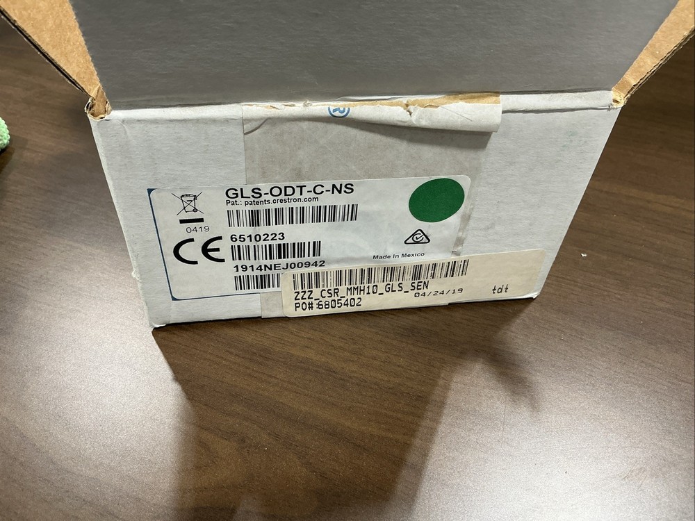 NEW Crestron GLS-ODT-C-NS Dual-Tech Room Occupancy Sensor Motion Sensor