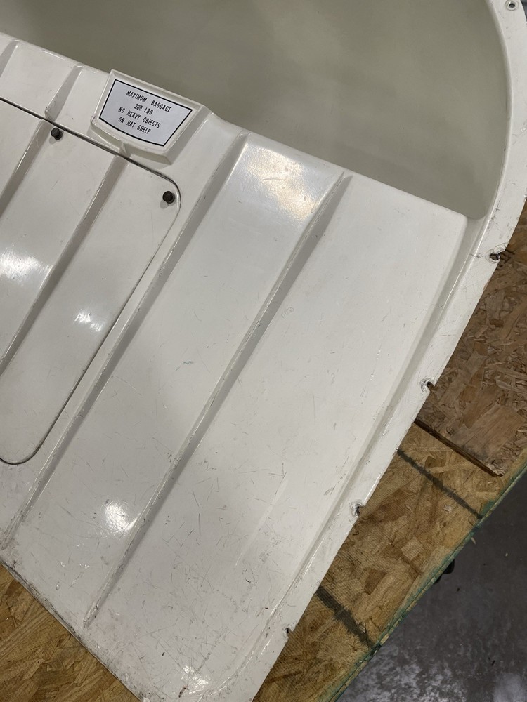 Aircraft Interior Hat Rack/Baggage Shelf Panel