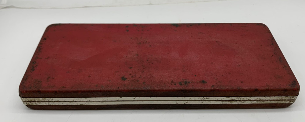 Starrett 6" Depth Micrometer CASE ONLY With 4 extra Pins