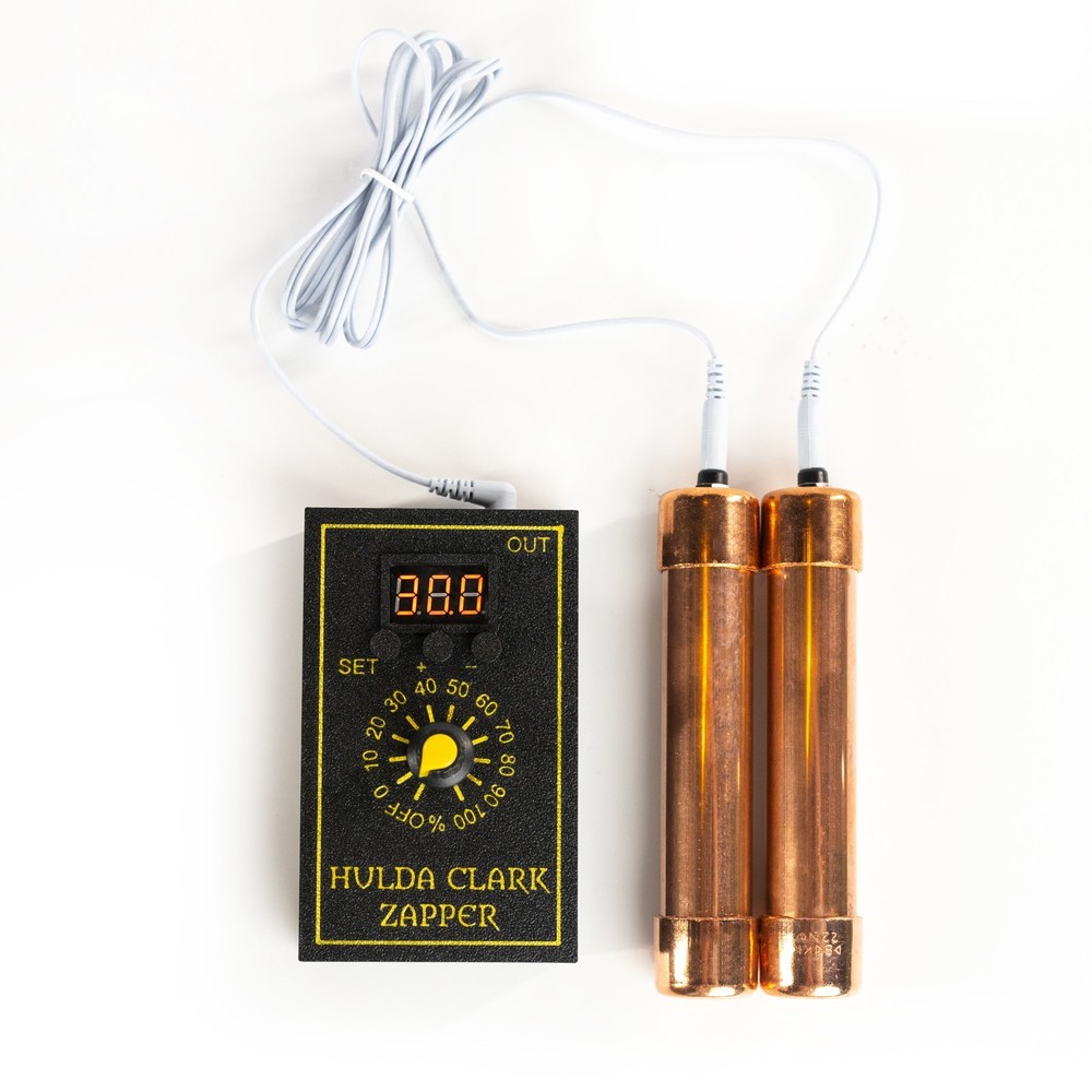 Hulda Clarck’s Protocol Gadget Multi Frequency Zapper full kit