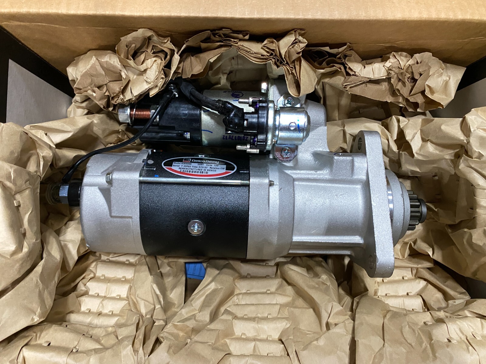 8300060 Delco Remy Reman Starter 39MT HD 12V Fast Free Shipping