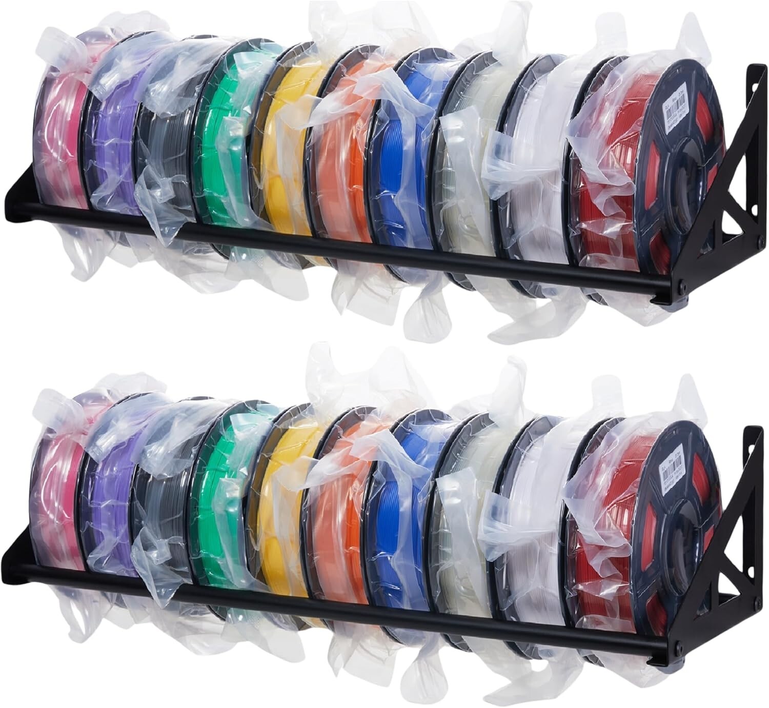 3D Printer Filament Storage Rack Filament Rack Wall Mount 3D Filament Storage S