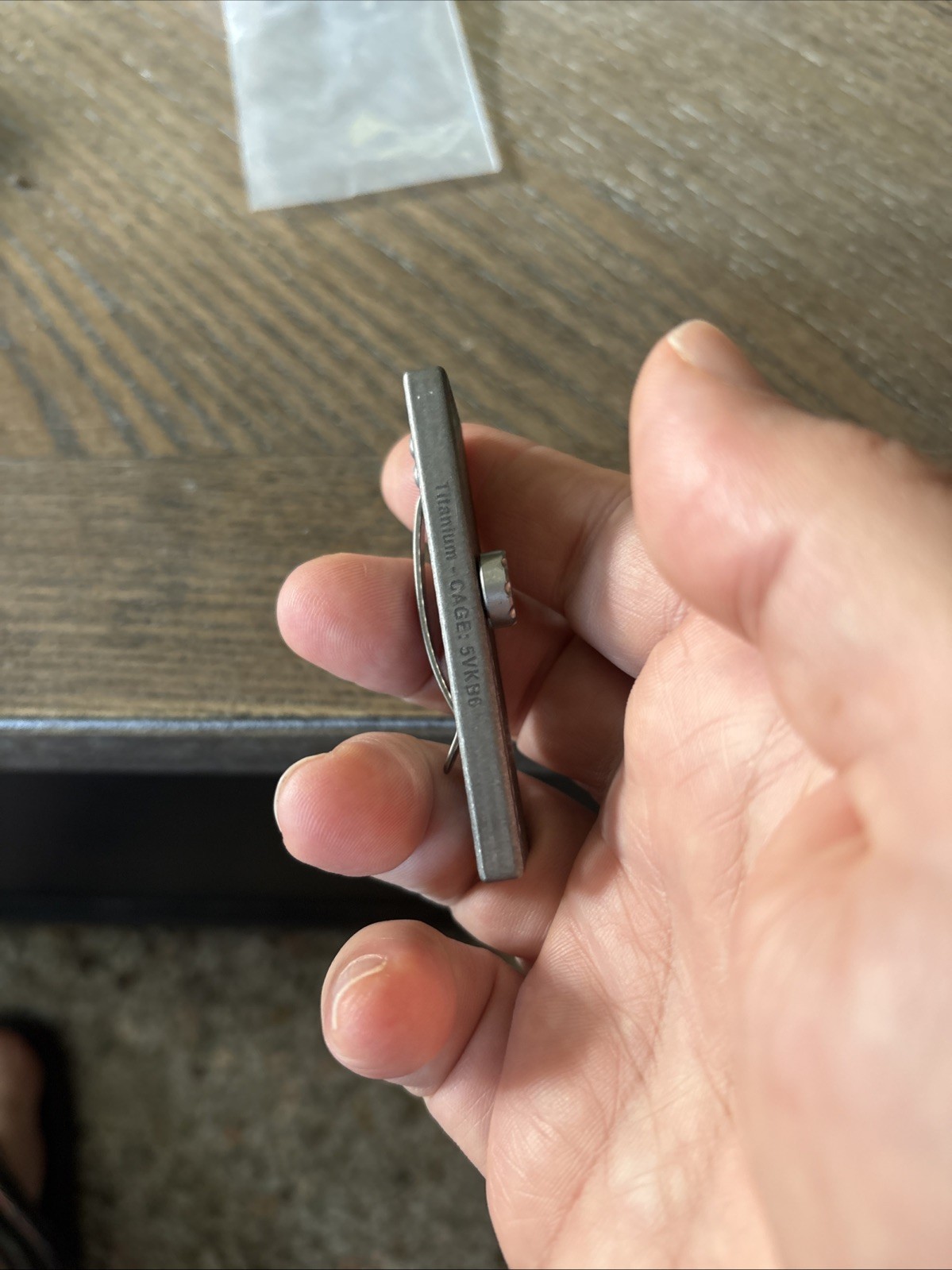 CountyComm Maratac MaxMadCo Utility Knife Blade Gen 1 Full Titanium Slide Lock