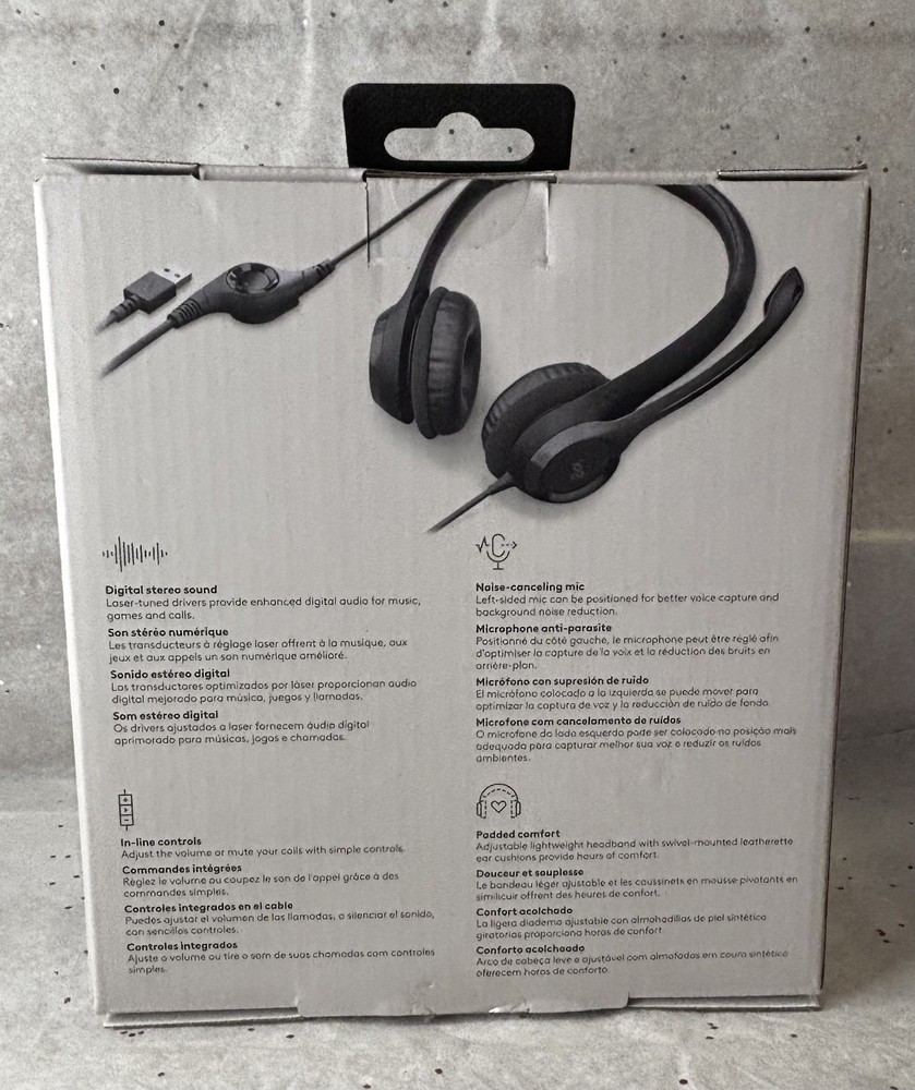 Logitech H390 USB Wired Headset