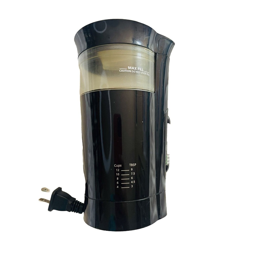 Mr Coffee IDS77 Electric Coffee Bean Grinder With Multi Settings Black