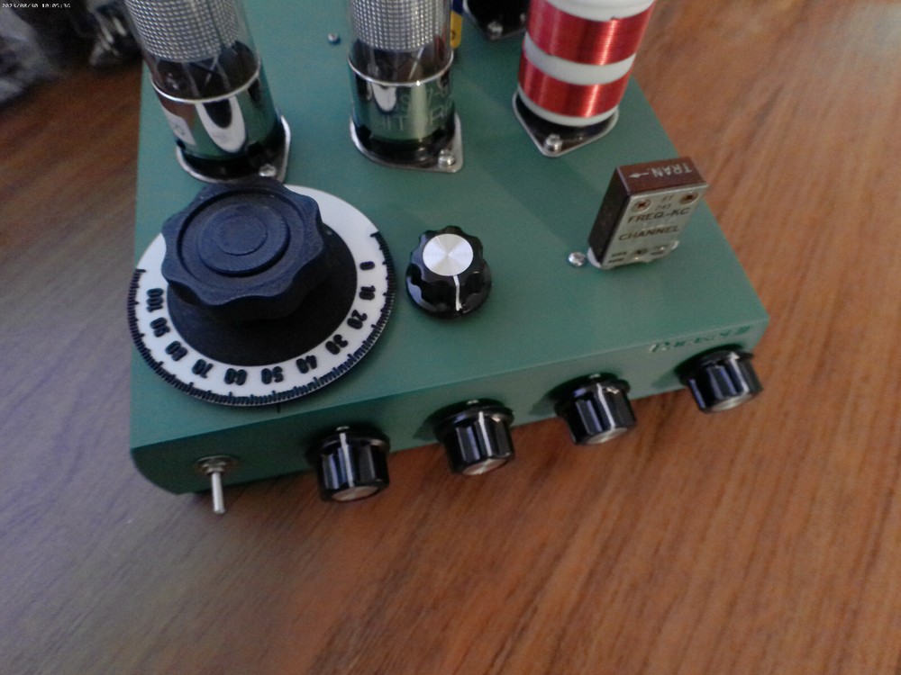 630/160/80/40M CW QRP TRANSMITTER/REGEN RECEIVER