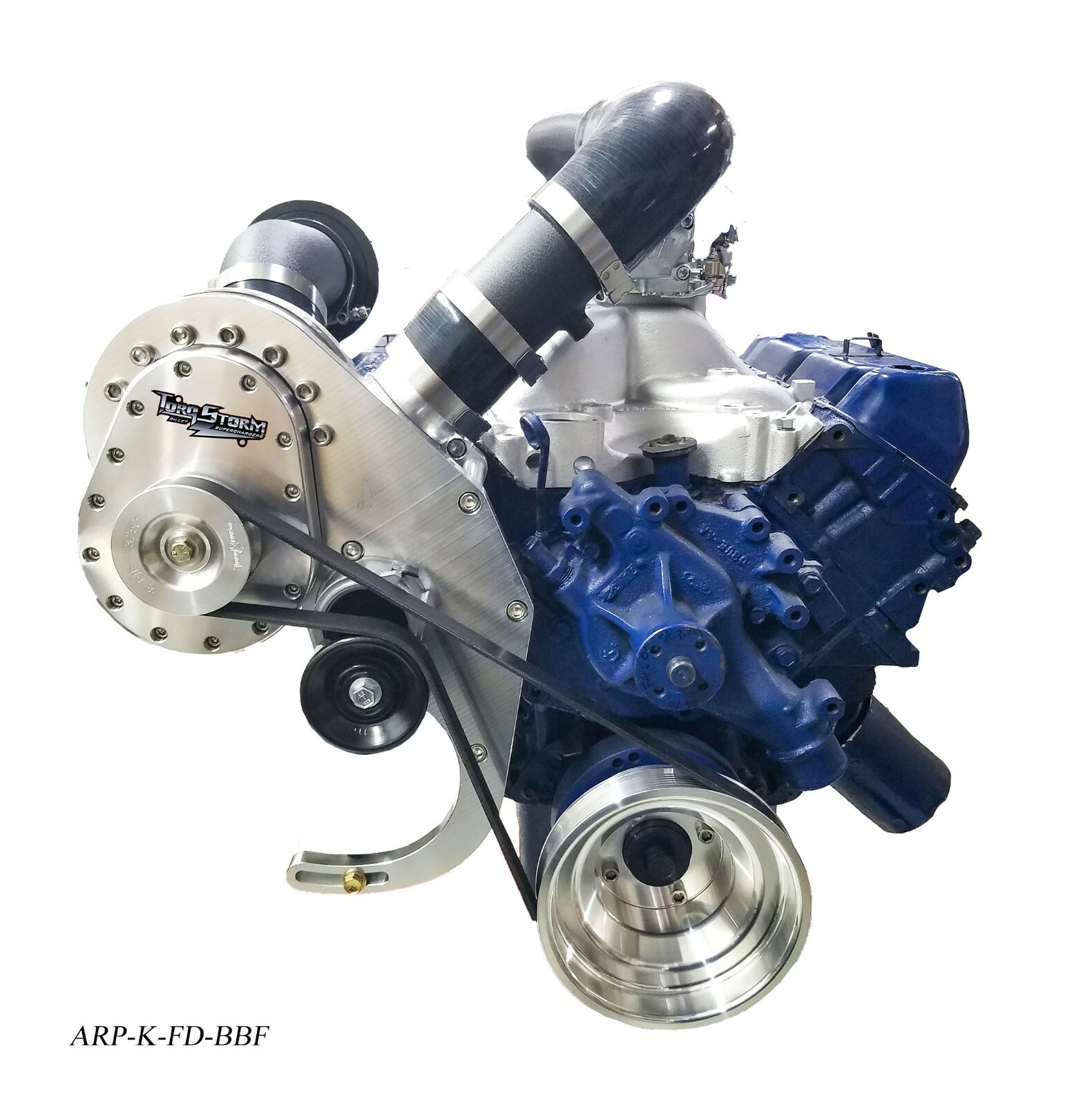 TORQSTORM SUPERCHARGER SYSTEM FOR BIG BLOCK FORD ARP-K-FD-BBF PS SAVE BIG $$