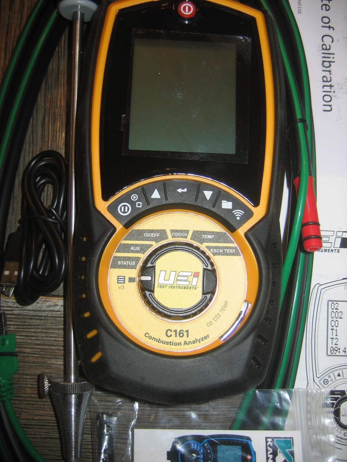 UEi C161 Residential Combustion Analyzer