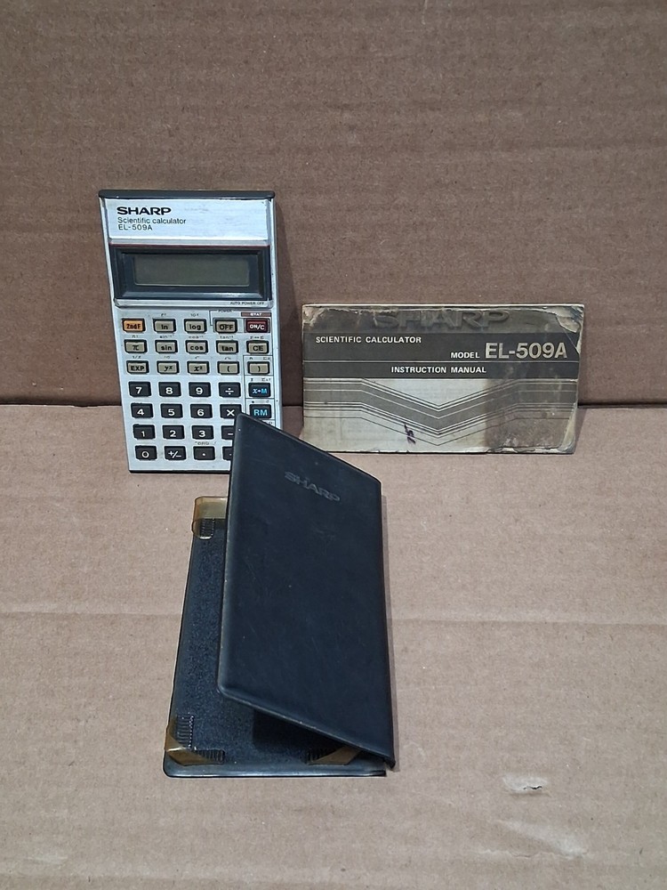 Sharp Machinist Scientific Pocket Calculator