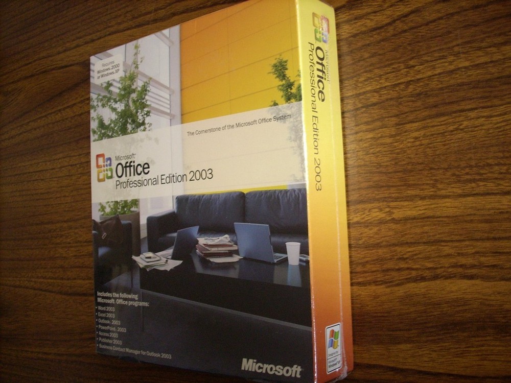 Microsoft Office Professional 2003 (Windows)