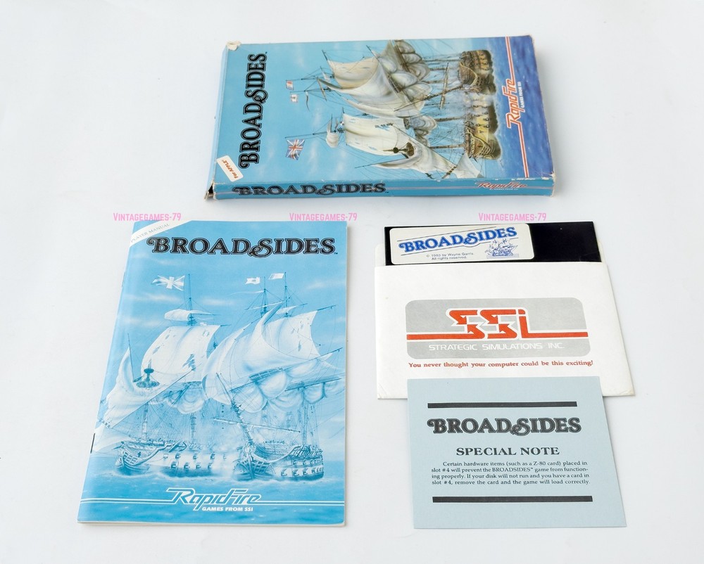 Broadsides - SSI / Rapidfire - 1983 / Apple II
