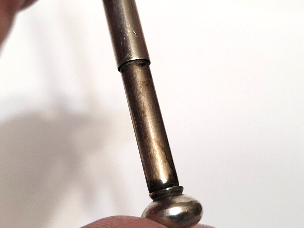 ALPAKA Mechanical Spring loaded Olive / Cherry Fork - Bar Tool