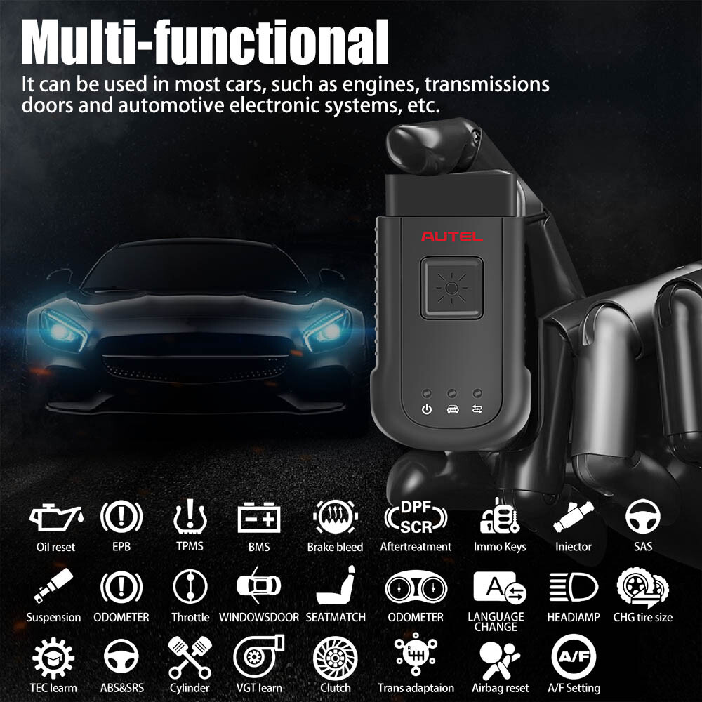 Autel MaxiVCI V100 Compact Bluetooth Vehicle Communication Interface 2024