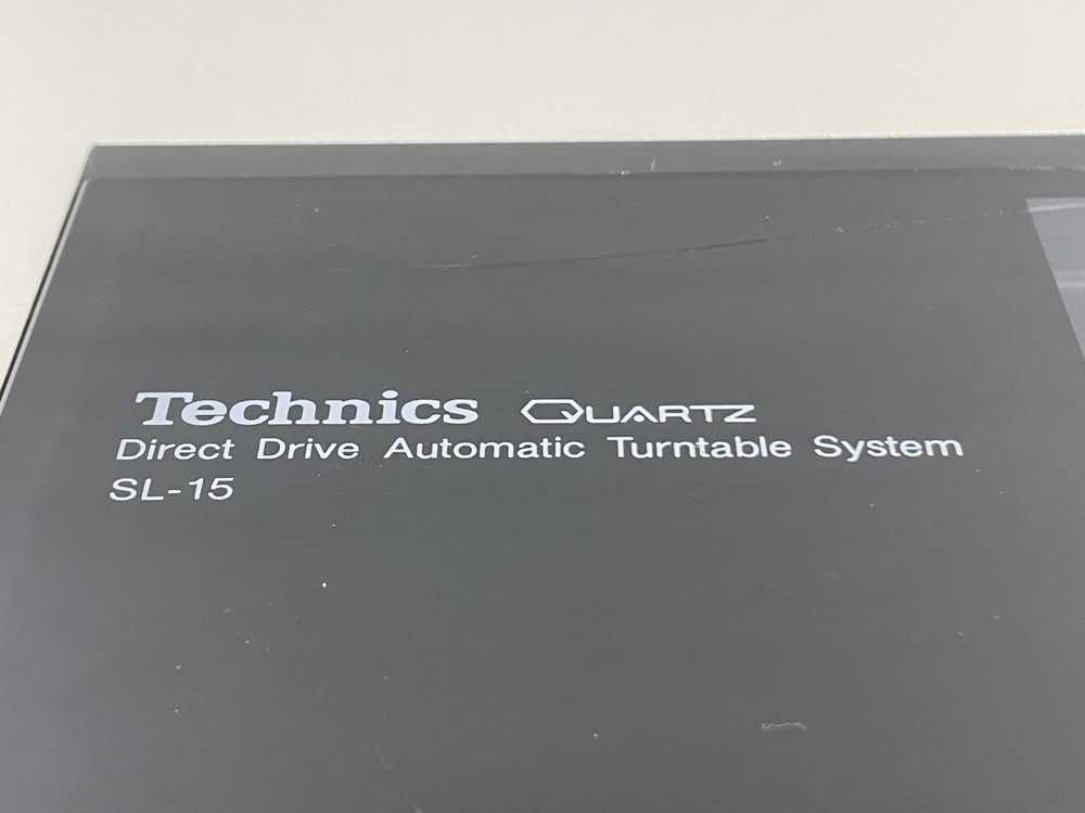 Technics Quartz DD Auto Turntable System SL-15 Linear Tracking Programmable RARE