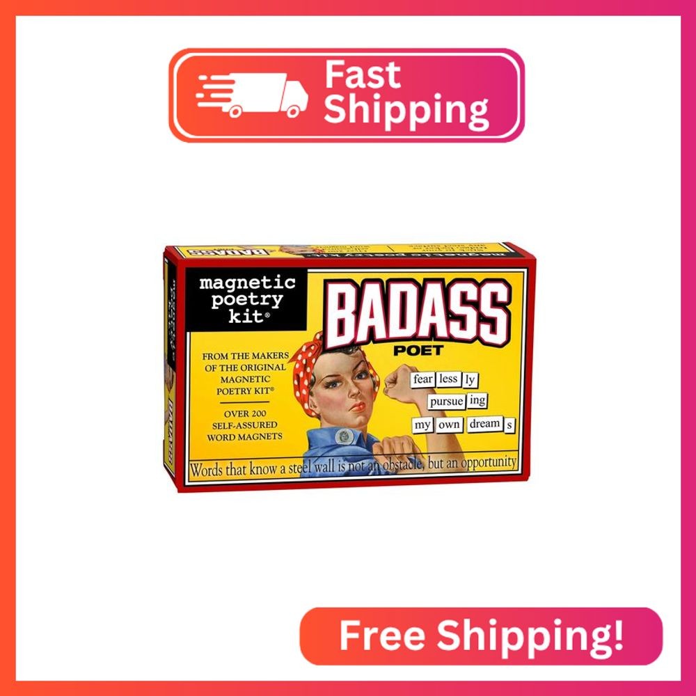 Magnetic Poetry Badass Poet