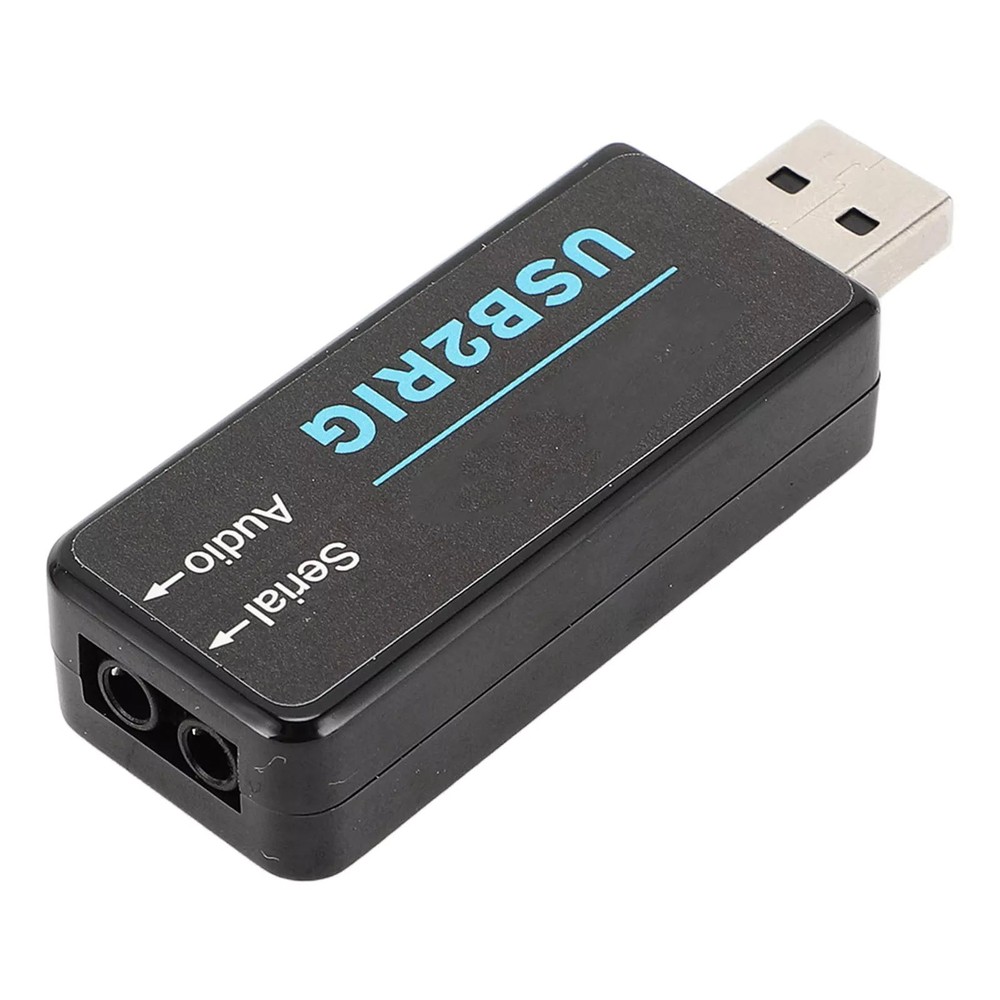 USB Sound Card Audio&Serial Ports Integrated Digital Modes Interface USB2RIG