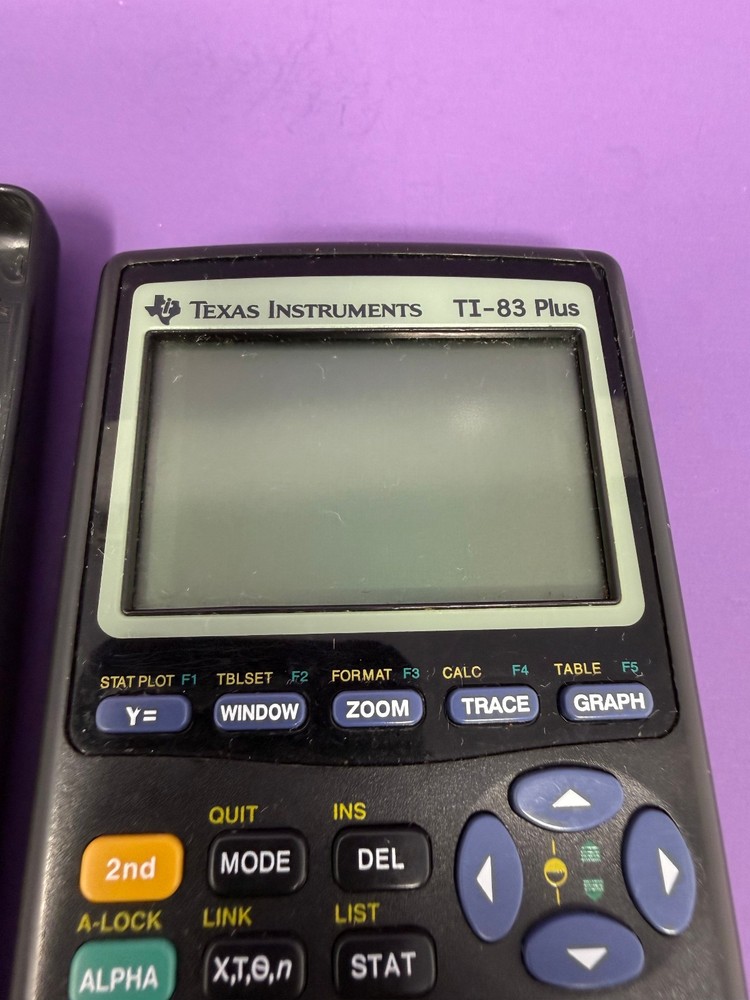 Texas Instruments TI-84 Plus Graphing Calculator - Black