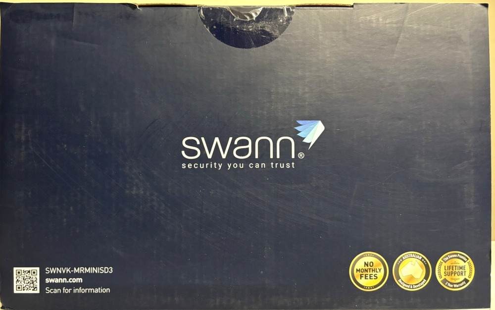 Swann MaxRanger4K Mini Wireless NVR Security System • 3-Pack