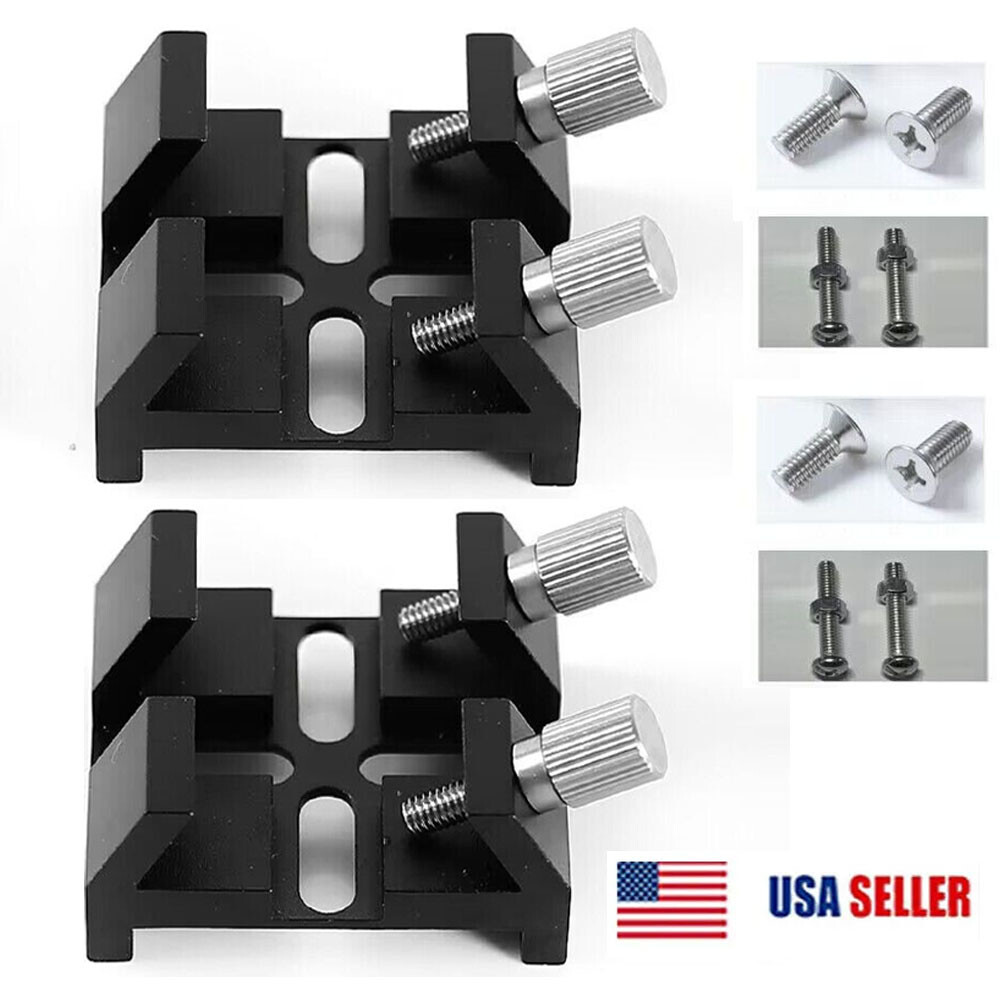2pack Universal Dovetail Base Telescope Mount for Finder Scope Laser Pointer