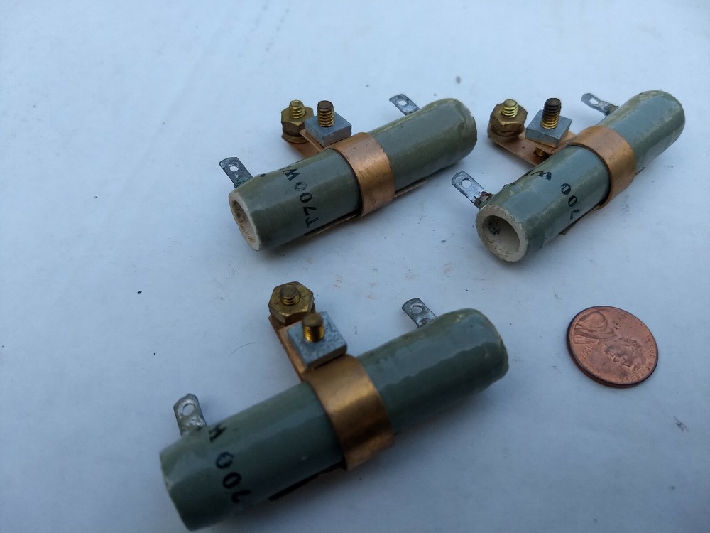 4 Power 700 ohm Adjustable 25 watt resistors Ward Lenard