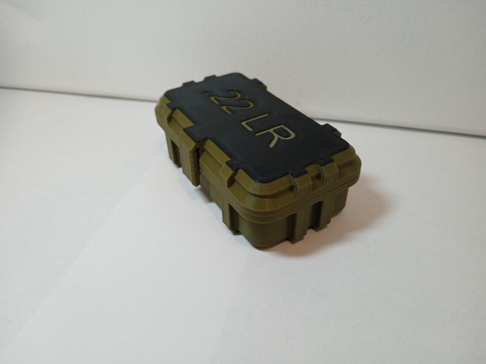 Compact Ammo Box/Case for 22LR (Color variety)
