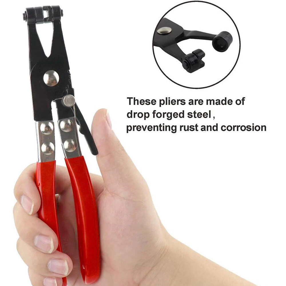 2X Hose Clamp Pliers Car Water Pipe Fuel Coolant Spring Bundle Removal Tool