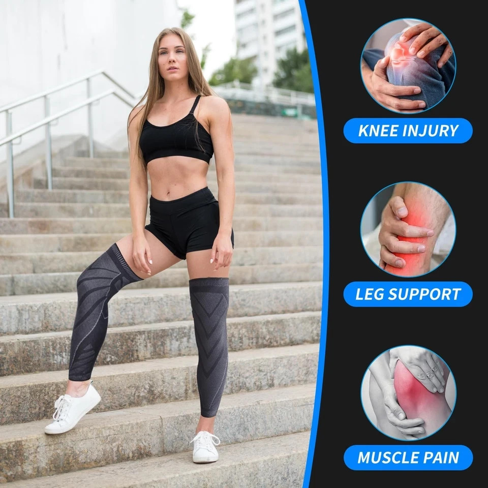 Flytex Full Leg Compression，Full leg sleeve long compression XX-Large