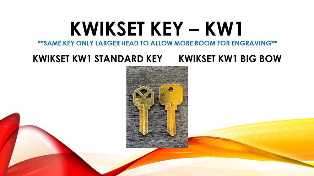 Kwikset Schlage American Yale - Keys Cut to Code - Computerized Cut - 4 Total