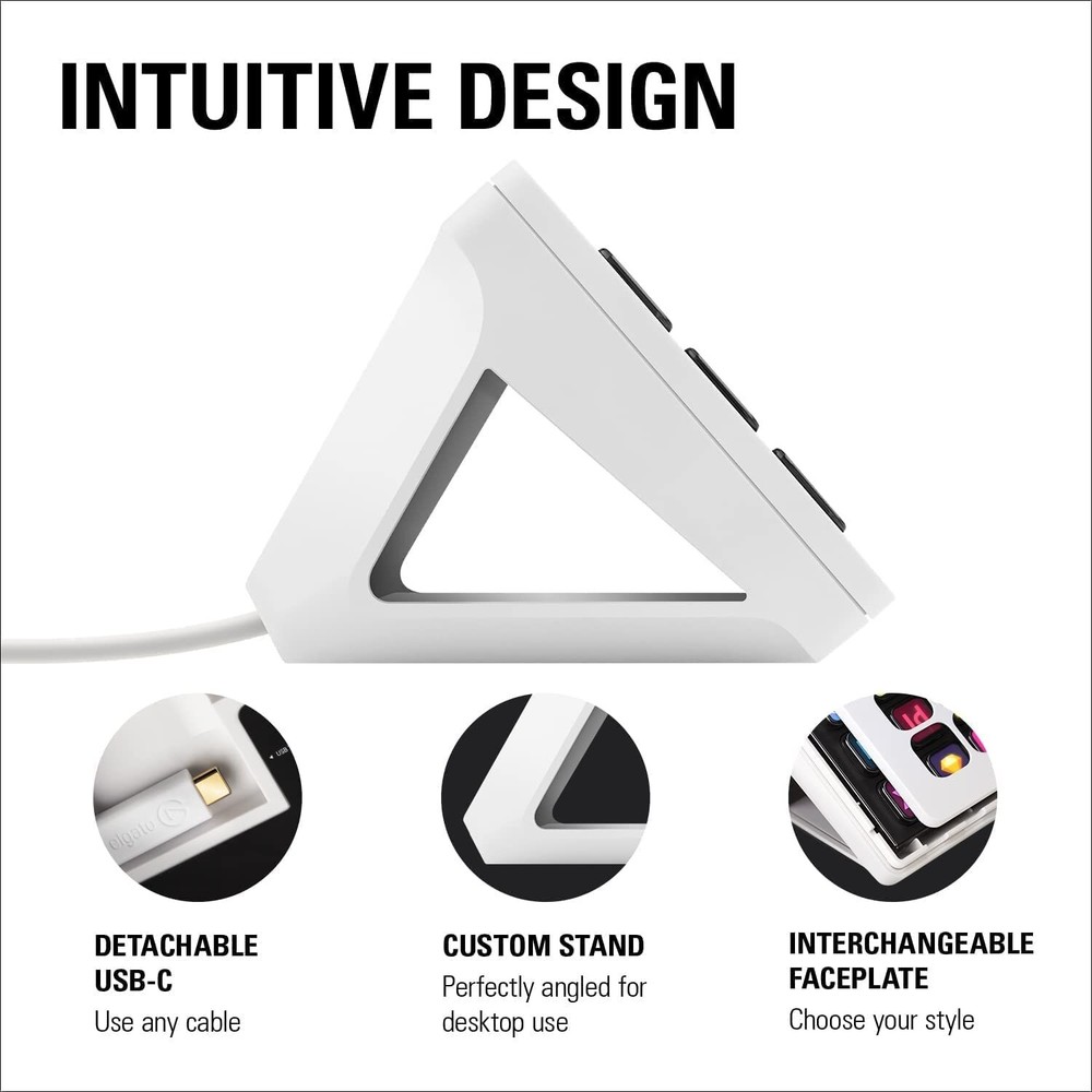 15 Keys (MK.2 ) White Studio Controller Stream Deck MK.2 White Studio Controller