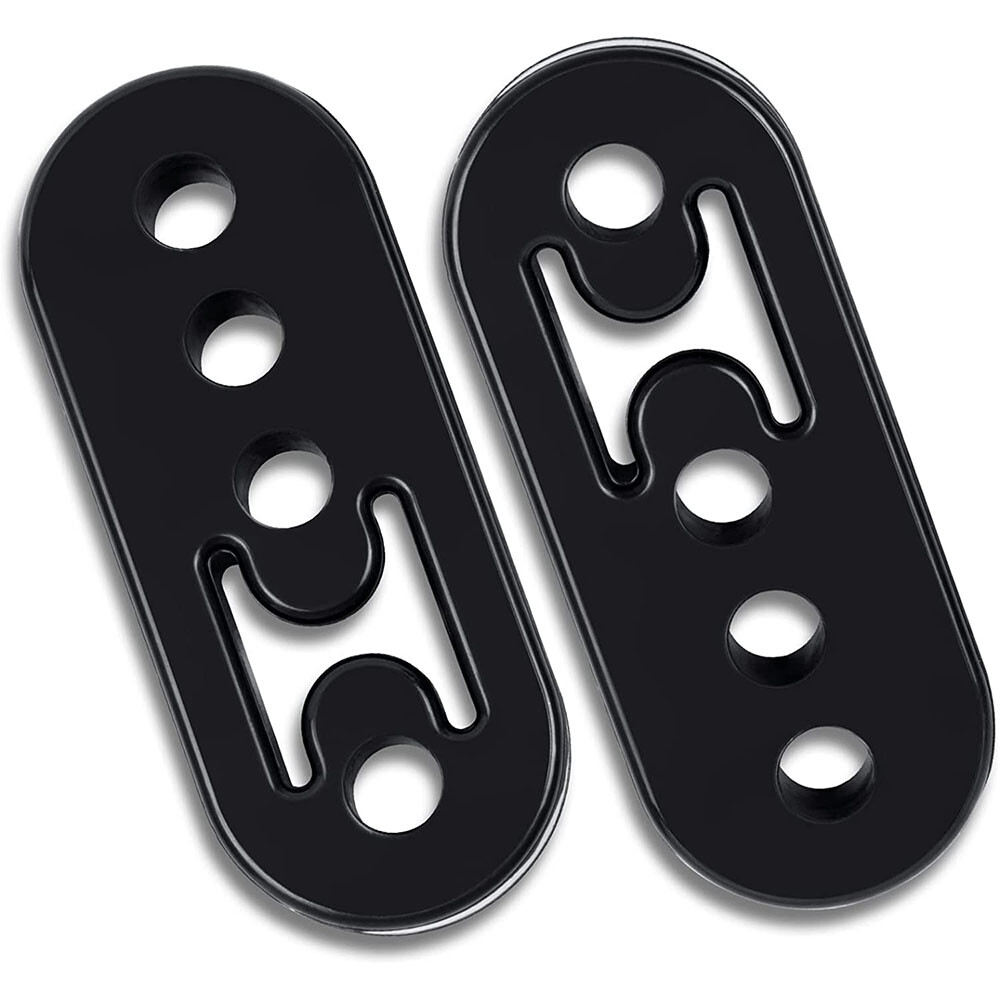 Set Performance Polyurethane Rubber Exhaust Hangers Adjustable Muffler Universal