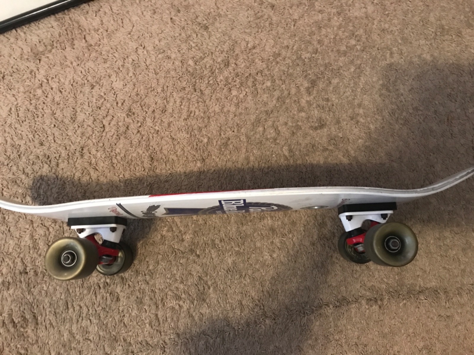 Santa Cruz x Pabst Blue Ribbon "Cold One" Skateboard Deck Built-in Bottle Opener