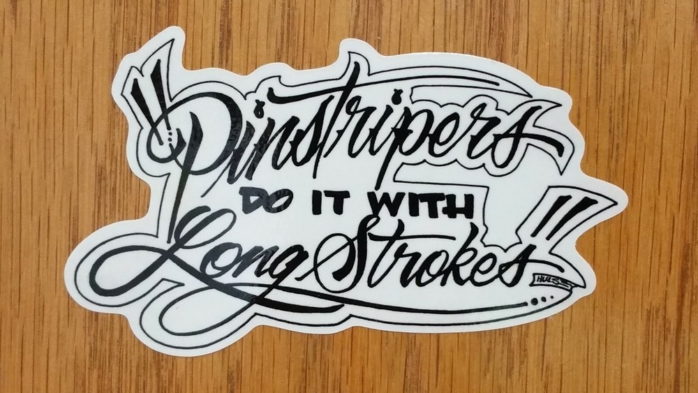 PINSTRIPER STICKER - Premium Quality