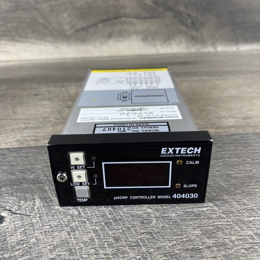 extech ph/ORP controller model 404030