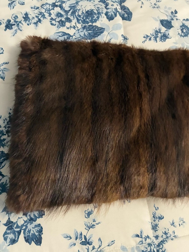 Vintage Mink Fur Muff