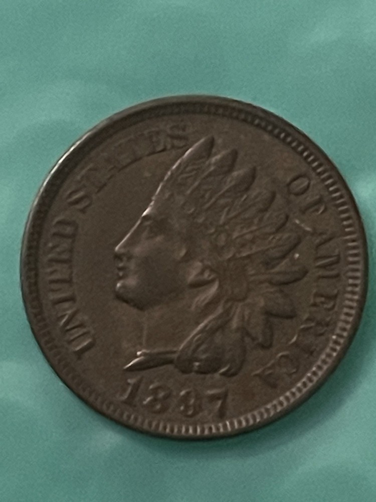 1897 Indian Head Cent 1c High Grade 🔥 VF 🔥