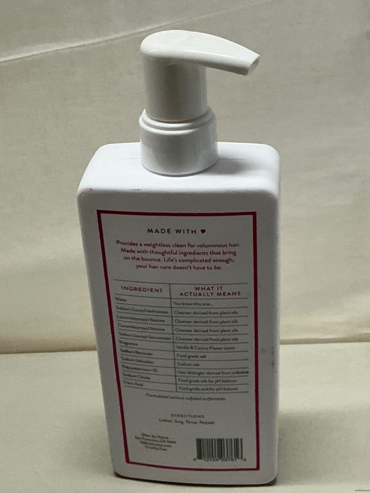 Vanilla and Cactus Flower Volumizing Conditioner