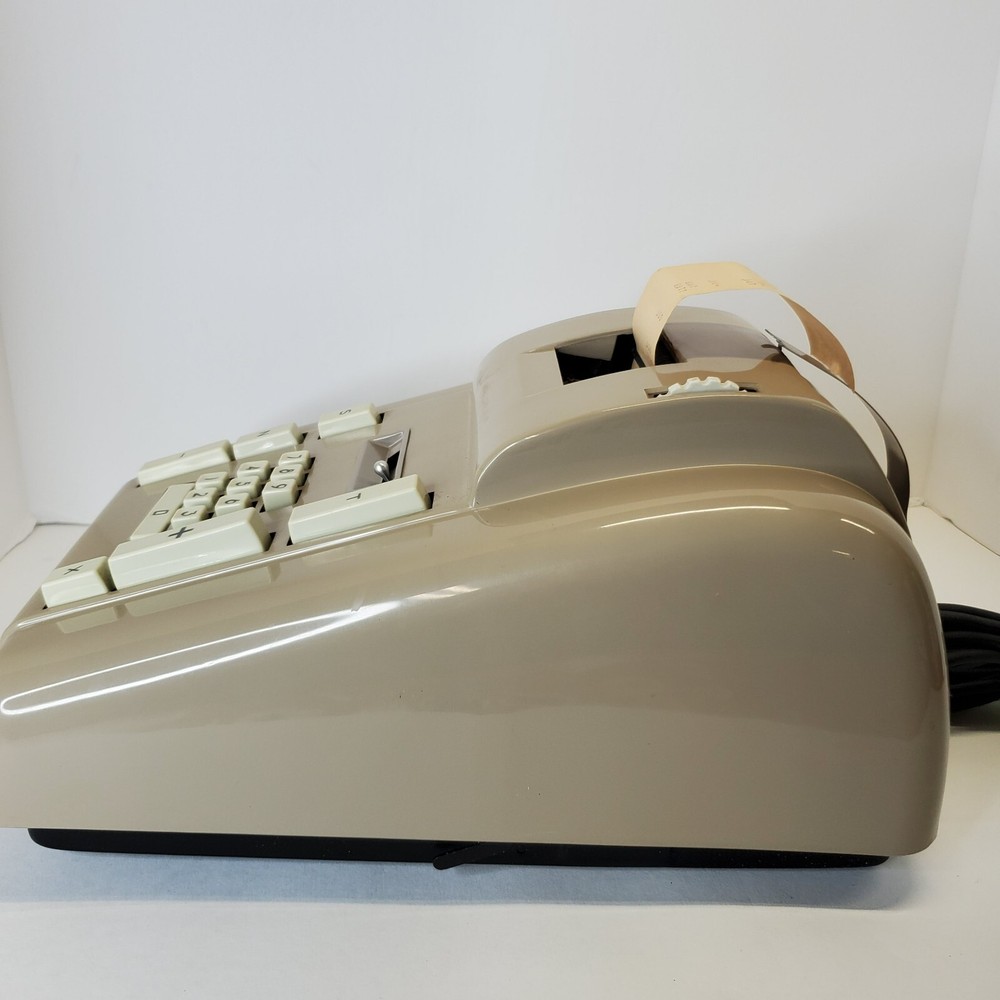 Clary Adding Machine Model 102 Vintage Small Business Functional Or Prop Works!