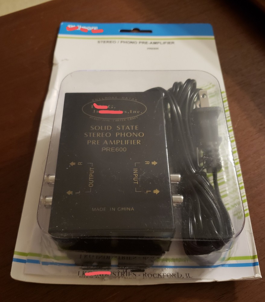 New Sealed Turntable External Phono Pre-Amp