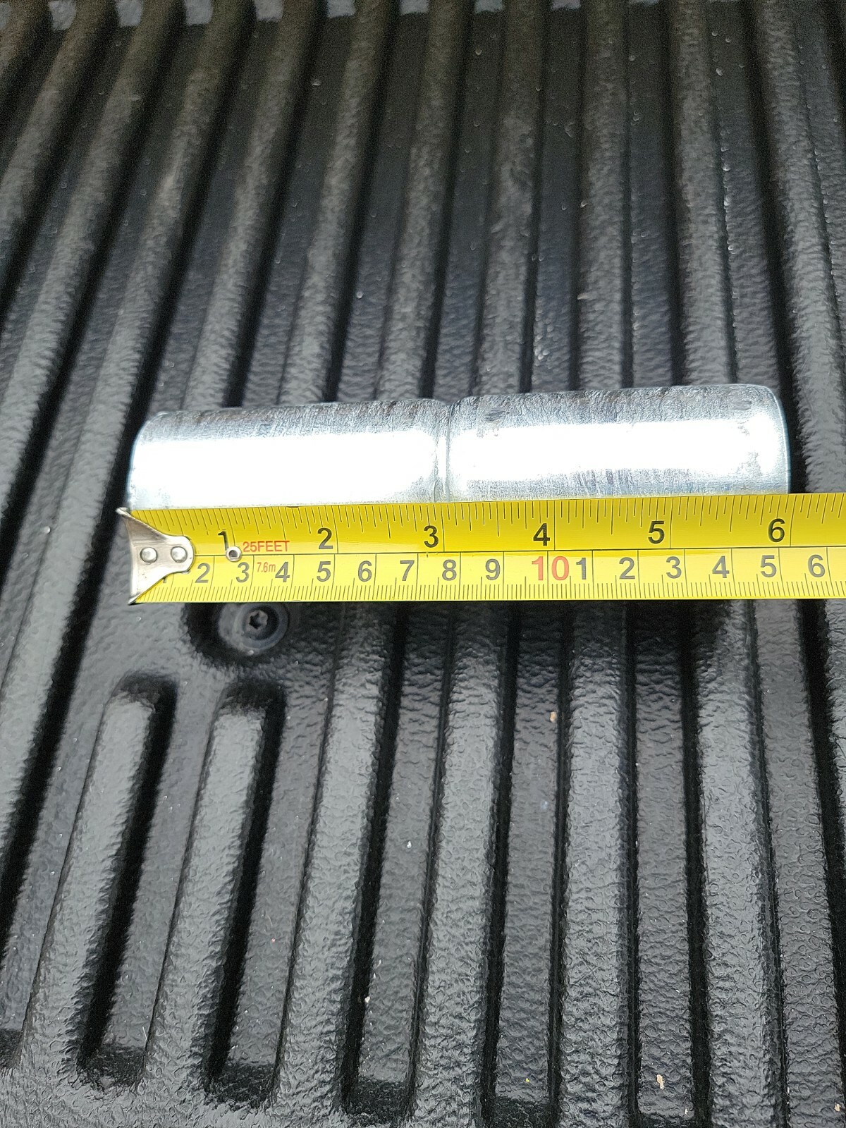 Chain Link Fence Top Rail Sleeve 1-5/8 x 6 in Pipe, Lot of 5