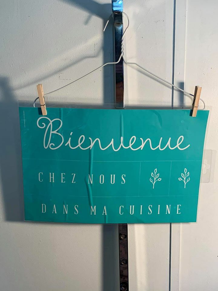 Chalk Couture Transfer Bienvenue
