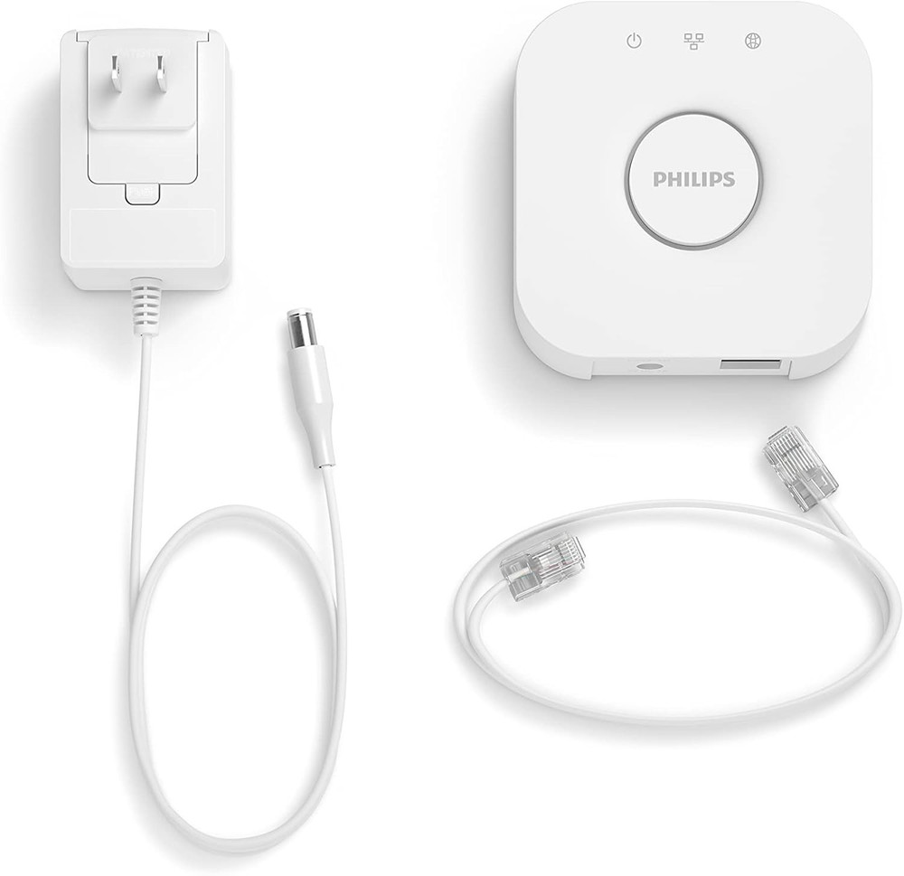 Philips Hue Bridge Lighting Controller Hub - White