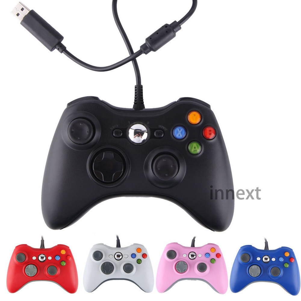 USB 360 Game Controller For Xbox360 PC Windows XP 7 8 10 Wired/Wireless GamePad