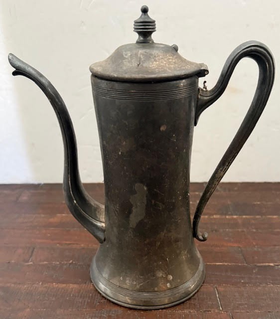 Vintage Beacon Silver Co Silver Plate Hollowware 9” Coffee Pot