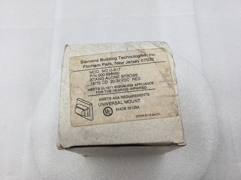 Siemens U-S17 Stand Alone Strobe