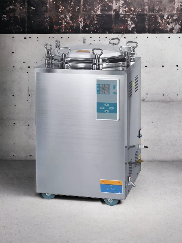 150L Commercial Pressure Sterilizer - Digital Electric Mushroom Autoclave 220V