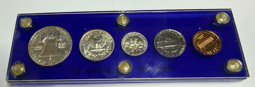 1962 US SILVER proof set Capital Holder ?