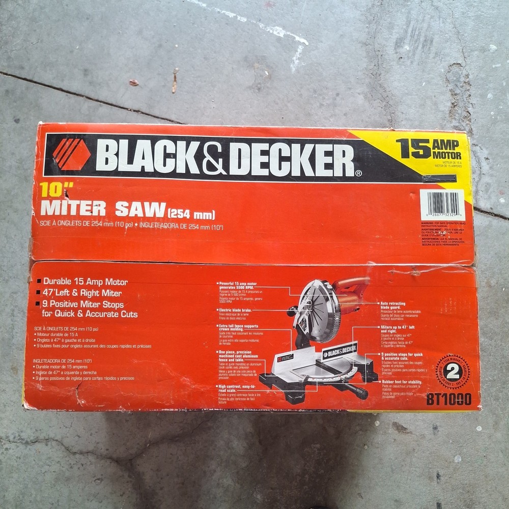 Black and Decker Miter Saw