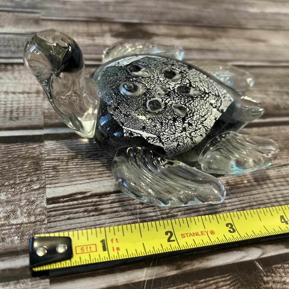 Glass Decortive Turtle Amazong Piece