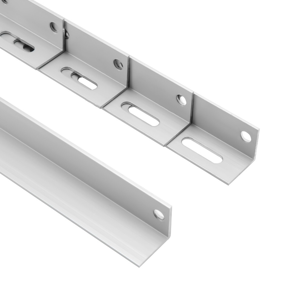 2pcs 45"Adjustable Solar Panel Tilt Mount Brackets RV Flat Surface Mounting Set