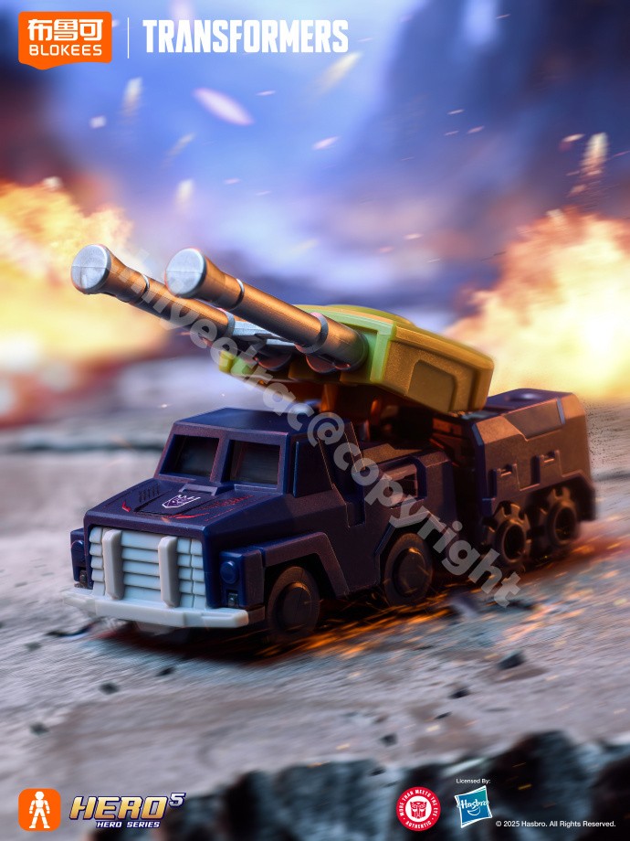 Blokees Transformers Defender 5pcs Vehicles for Bruticus Model NO Combiner Kit